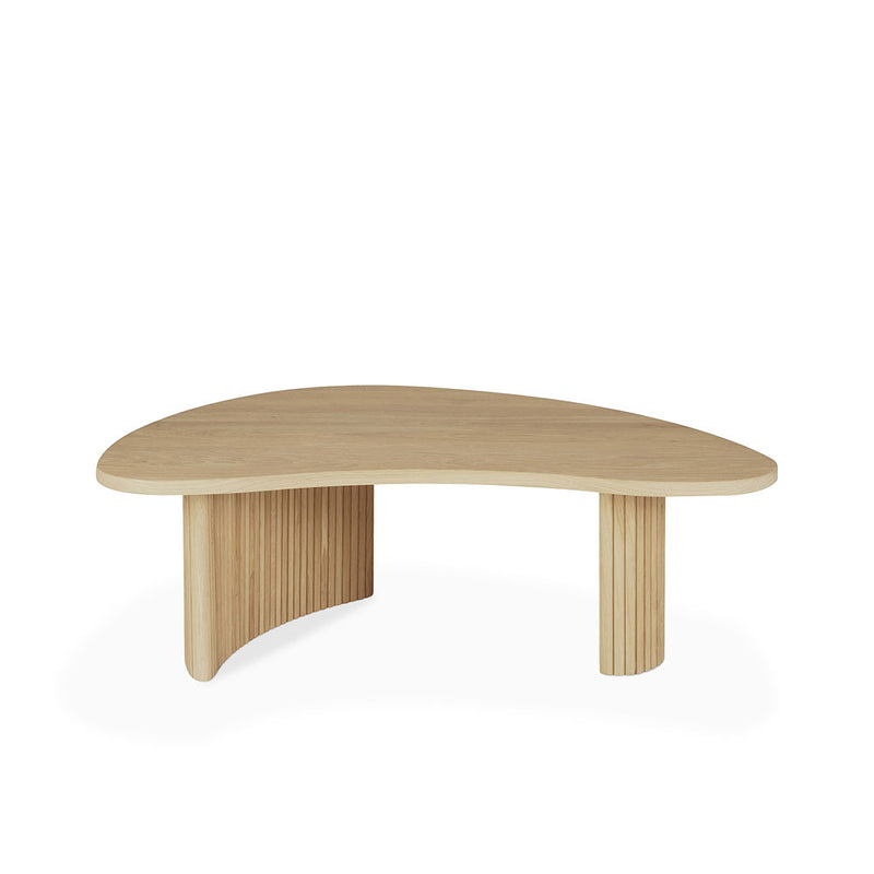 Oak Boomerang Coffee Table