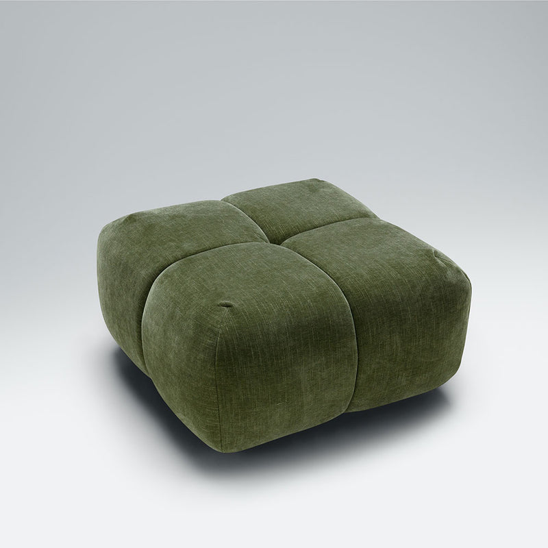 Clyde Footstool | Fabric