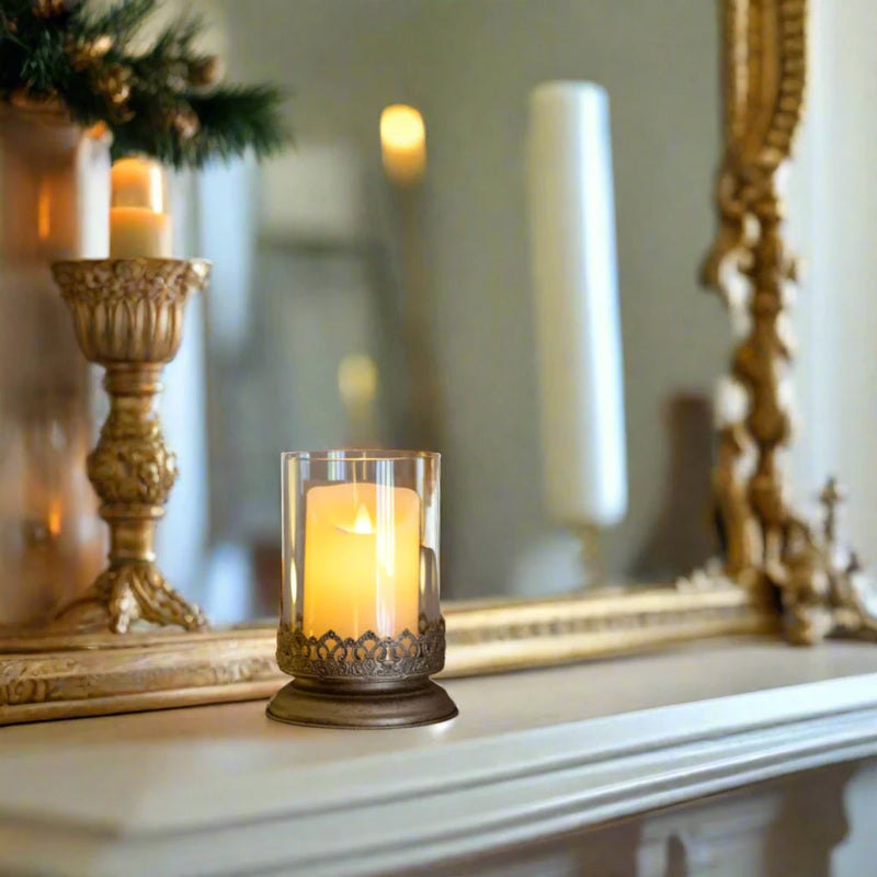 Aurora Filigree Candle Holder