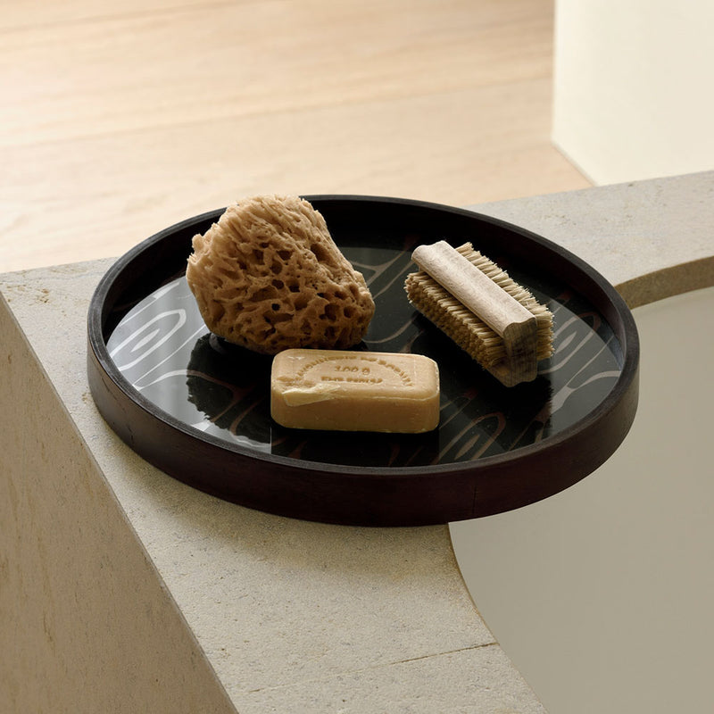 Round Valet Tray 'Nature'