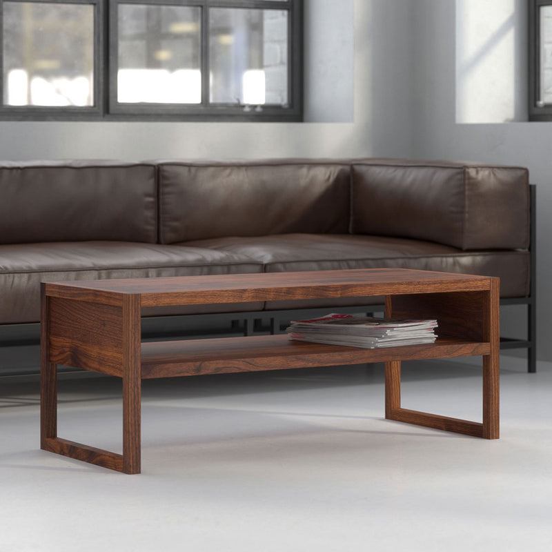 Selena Walnut Coffee Table