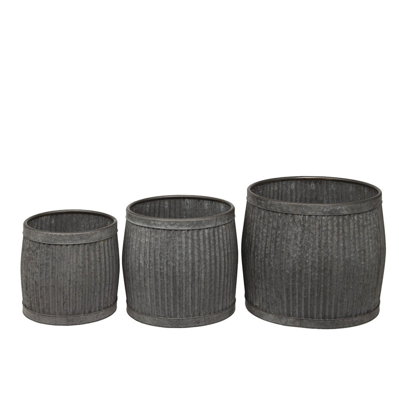 Ribbed Plant Pots